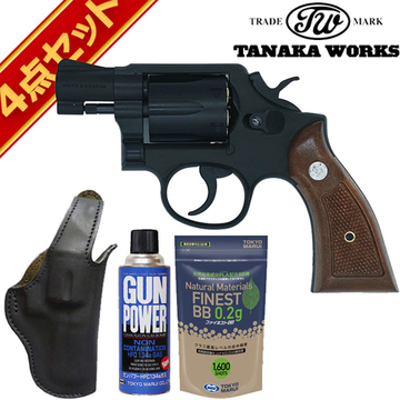 タナカワークス S&W M10 ミリタリー & ポリス スクエアバット Ver.3 HW