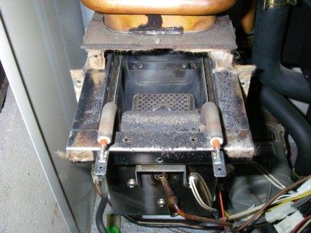 長府製作所DBF-645Y修理 - 株式会社 ヒーティングサービス