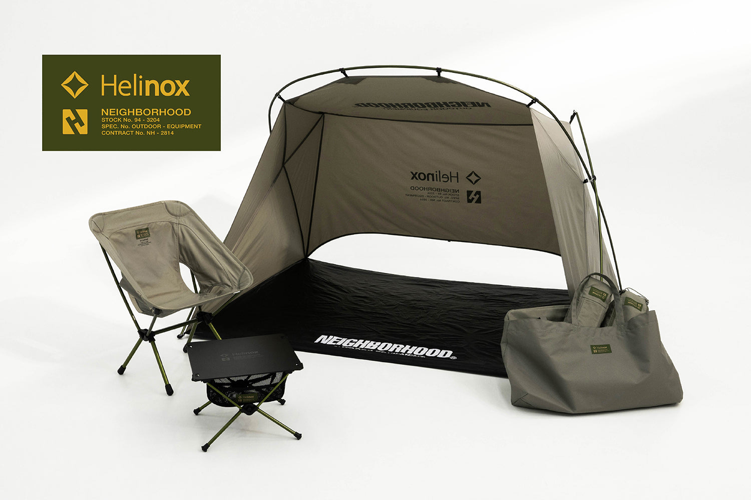 25SS NEIGHBORHOOD – Helinox Japan