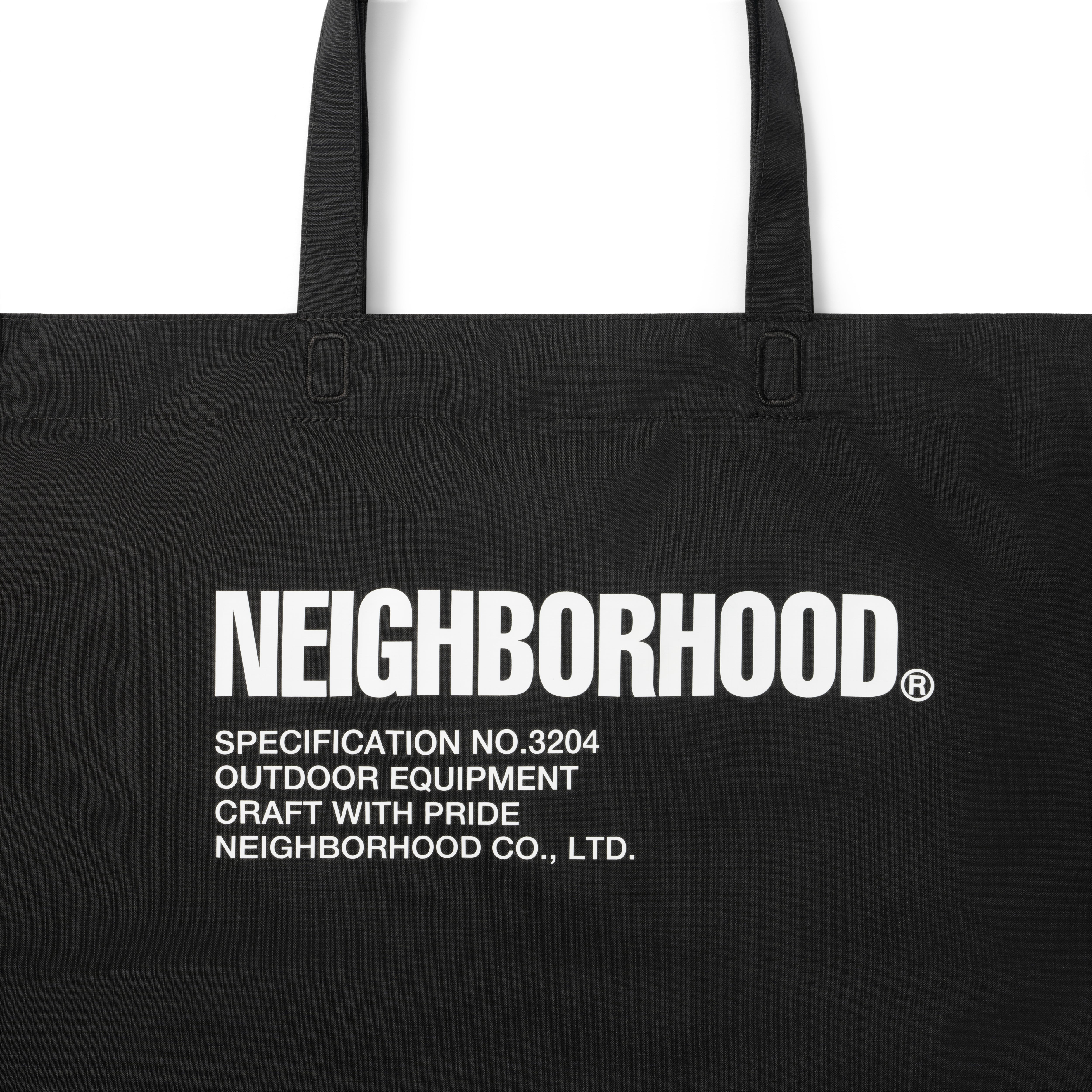 25SS NHHX Tote Bag L - Black – Helinox Japan