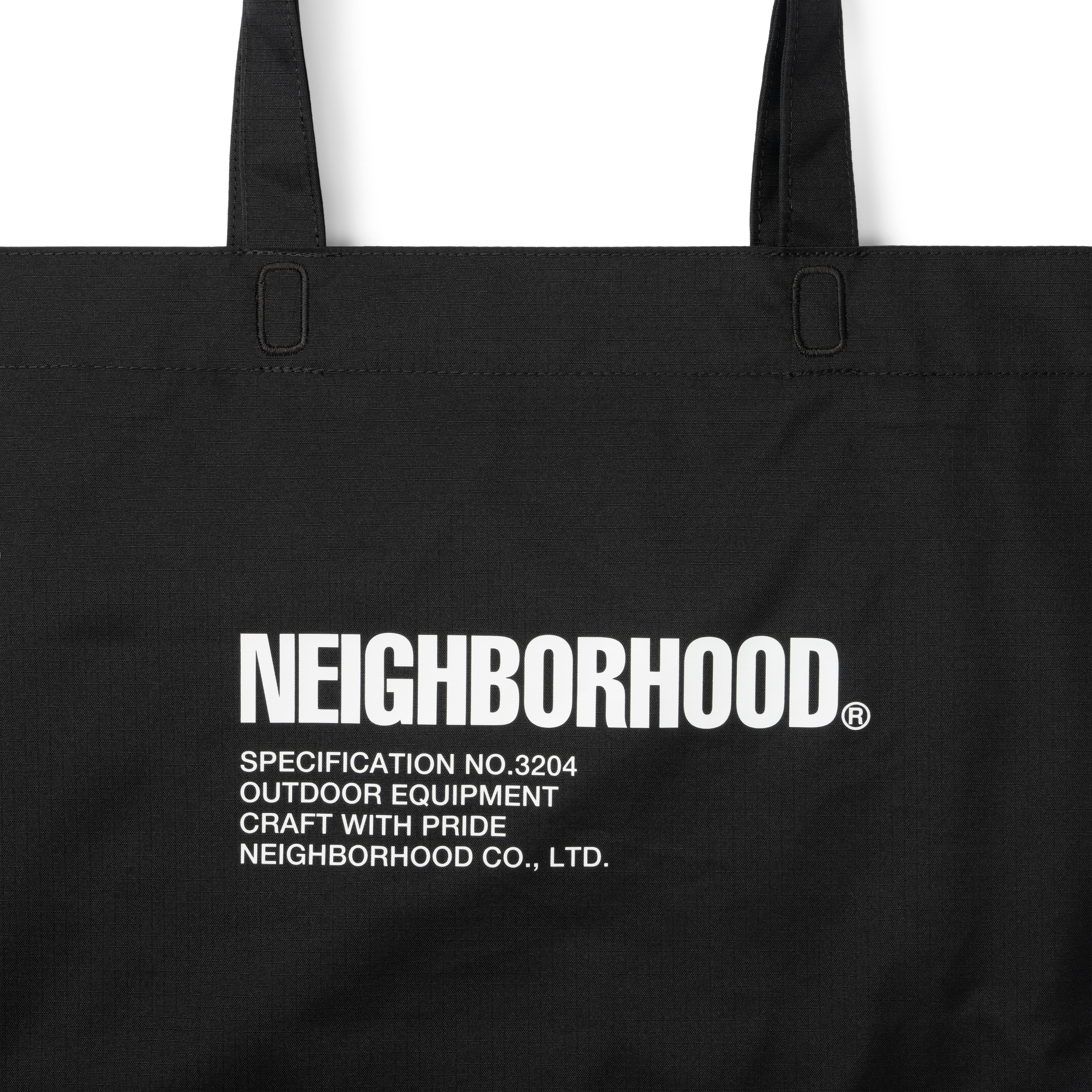 25SS NHHX Tote Bag M - Black – Helinox Japan