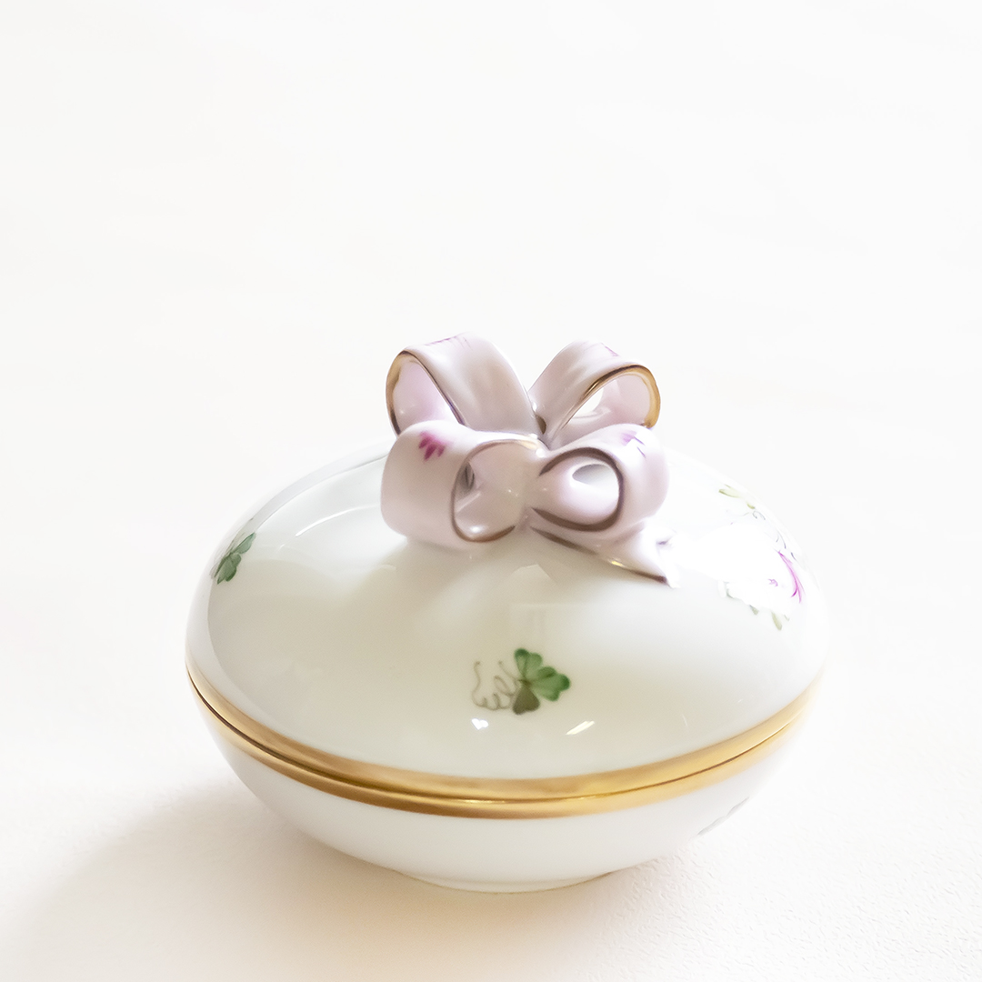 ウィーンの薔薇・シンプル] ラウンドボックスリボン