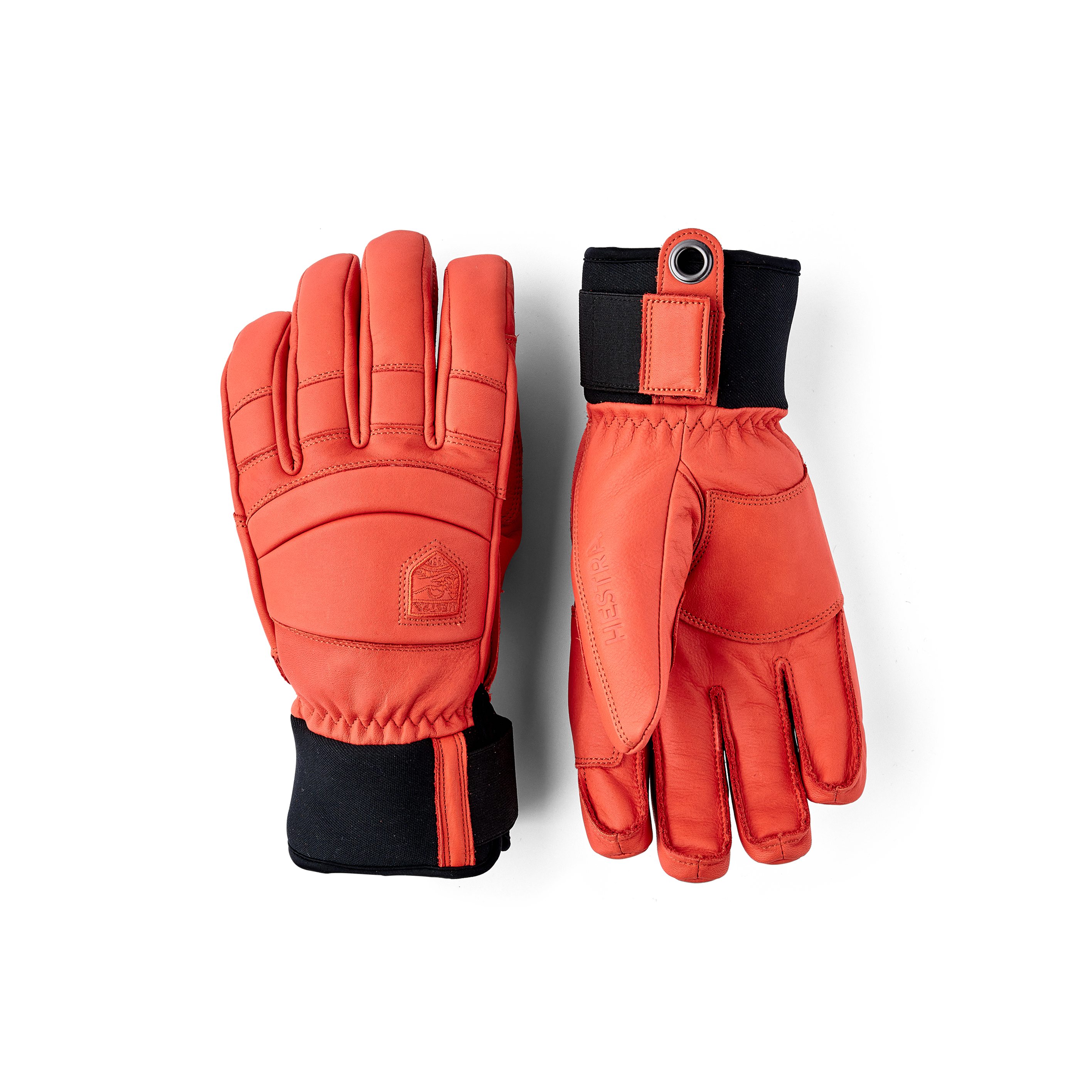 Fall Line 5-finger - Flame red/Flame red | Hestra Gloves