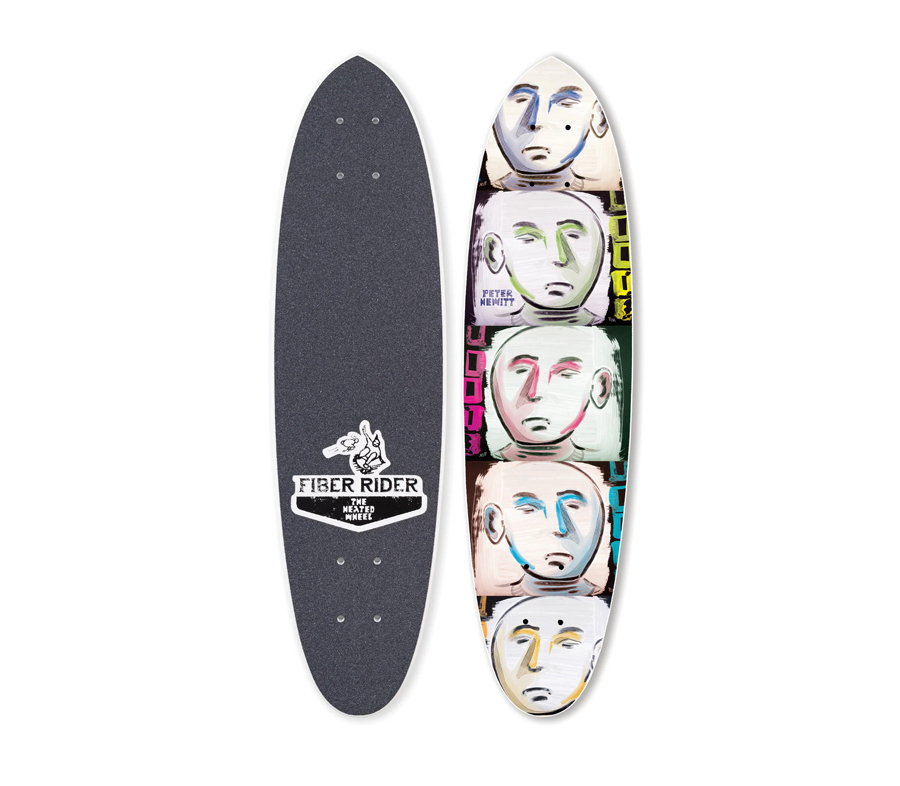 HEATED WHEEL PETER HEWITT FIBER RIDER POLARIZER DECK (6 x 23.75