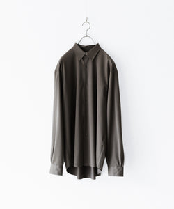 KANEMASA PHIL.】46G MODEST SHIRT - CHARCOAL | 公式通販サイト