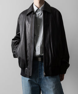 ssstein / シュタイン】LEATHER ZIP SHORT JACKET - BLACK | 公式通販