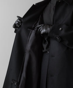 ssstein / シュタイン】OVERSIZED INVESTIGATED COAT - BLACK | 公式