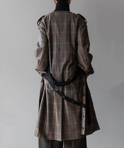 stein / シュタイン】OVERSIZED DOUBLE LAPELED TRENCH COAT - GLEN