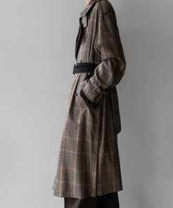 stein / シュタイン】OVERSIZED DOUBLE LAPELED TRENCH COAT - GLEN