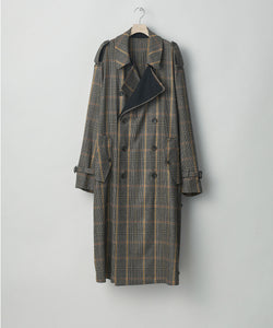 stein / シュタイン】OVERSIZED DOUBLE LAPELED TRENCH COAT - GLEN
