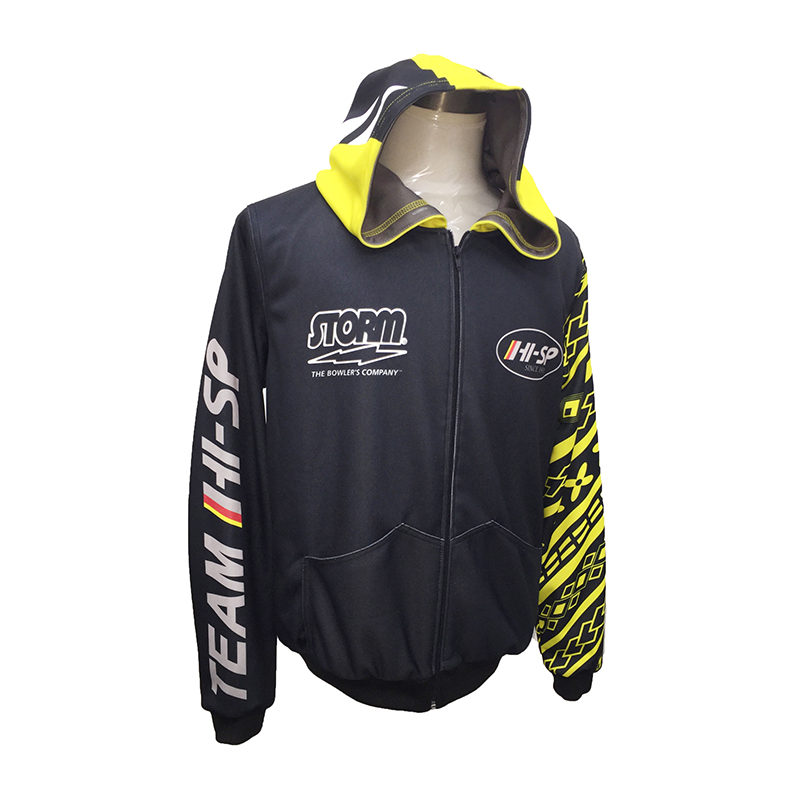 HS-01026 TEAM HI-SP Jacket(BK/Y) - ハイスポーツ社 ：信頼の