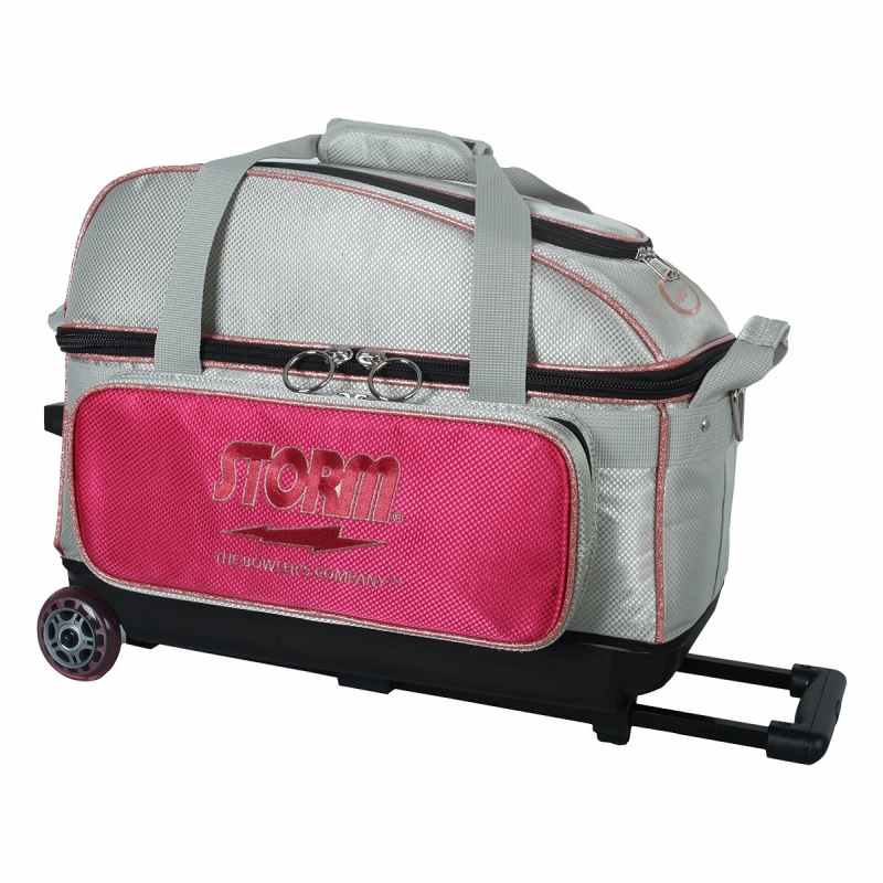 ABS PRO-am 2ボール用 ボウリングバッグ キャスター 2個入りバッグ ABS