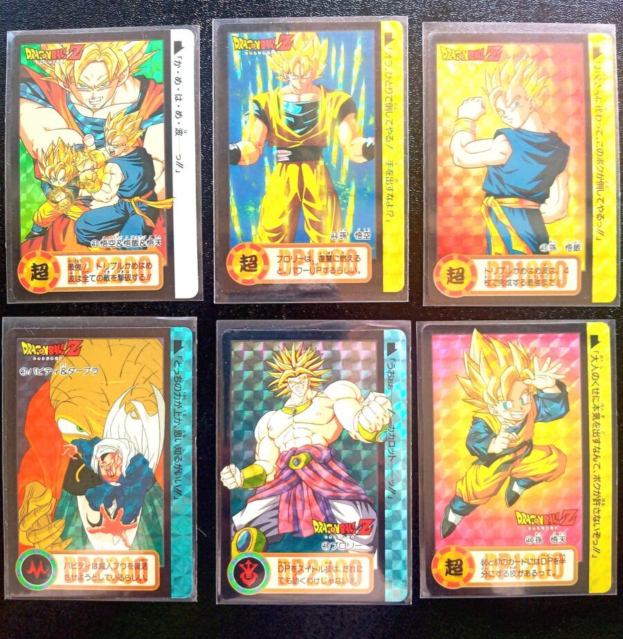 本弾1～30弾全画像リスト ドラゴンボールカードダスキラZ編～GT編