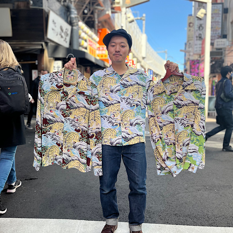 SUNSURF 新作長袖アロハシャツ | HINOYA Official Site