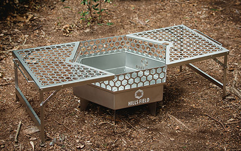 HILLS FIELD 六角形焚き火台 フルセット あらくさ！ 楽天市場】HILLS