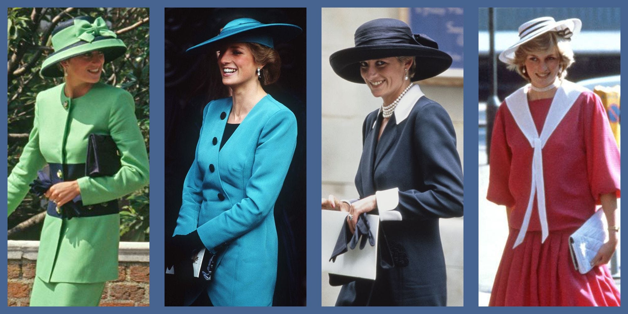 ダイアナ妃が選んだ、結婚式の“お呼ばれルック”BEST14