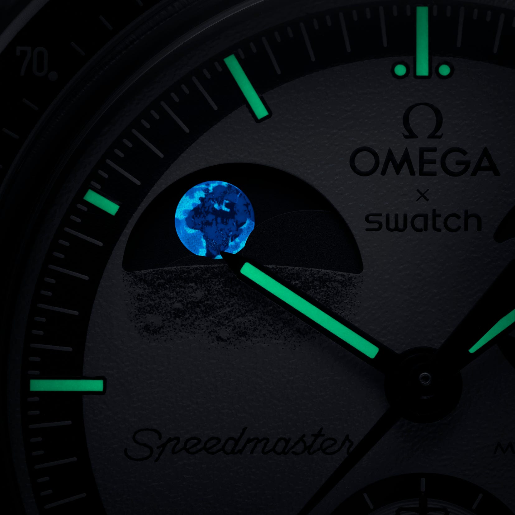 オメガ×スウォッチ「ムーンスウォッチ」の新作は「アースフェイズ」を