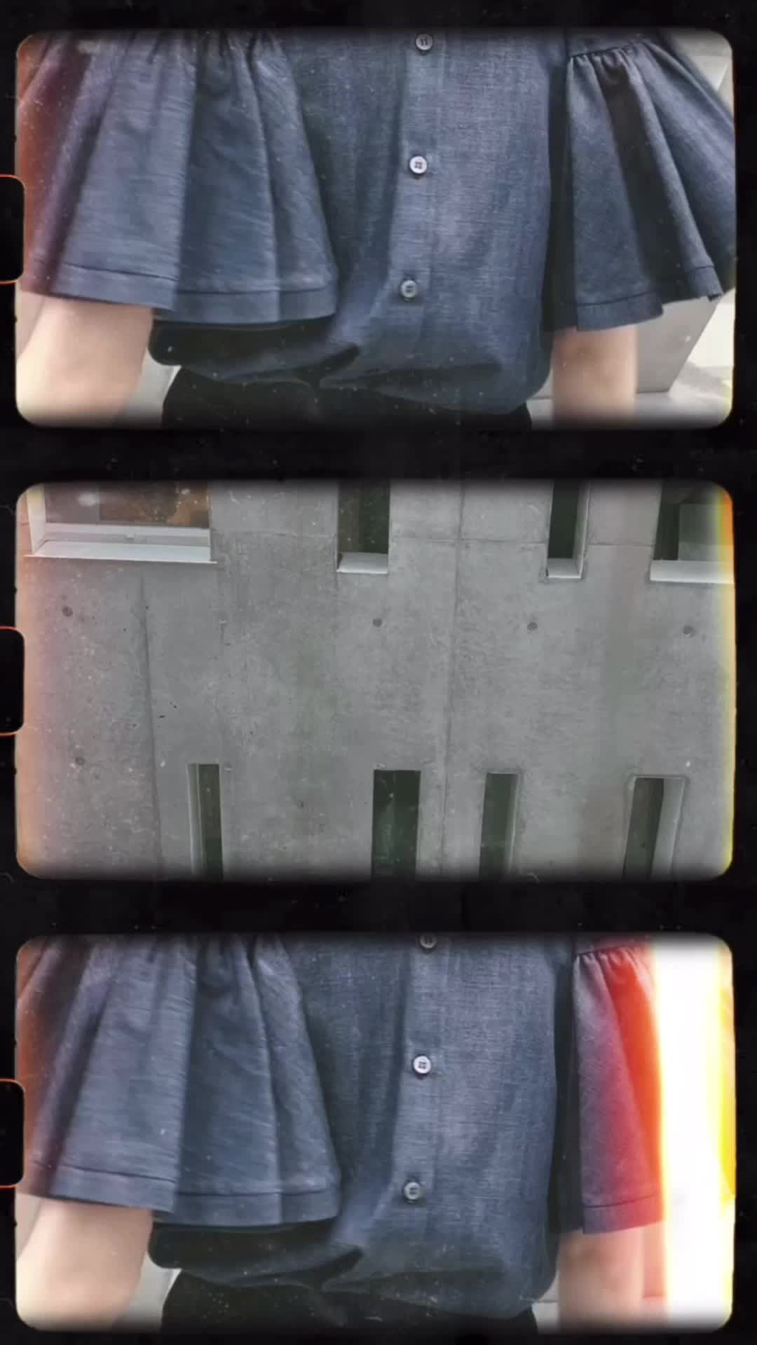 アロー（aLORS）」の復刻デニムブラウス“エステル ジーン”を