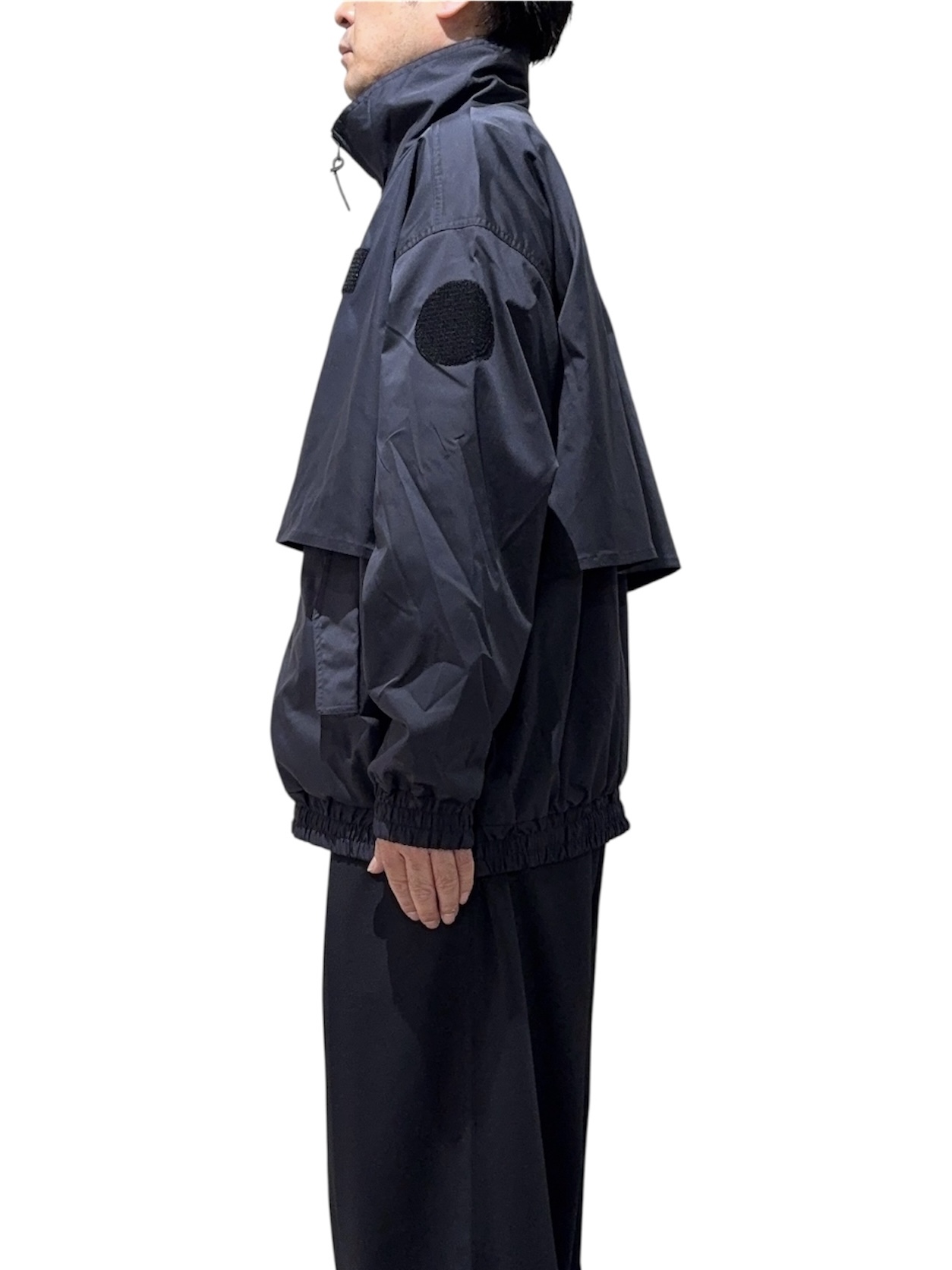 2025-26AW UNTRACE _188 - ZIP UP JACKET- CHARCOAL/DARK NAVY 商品