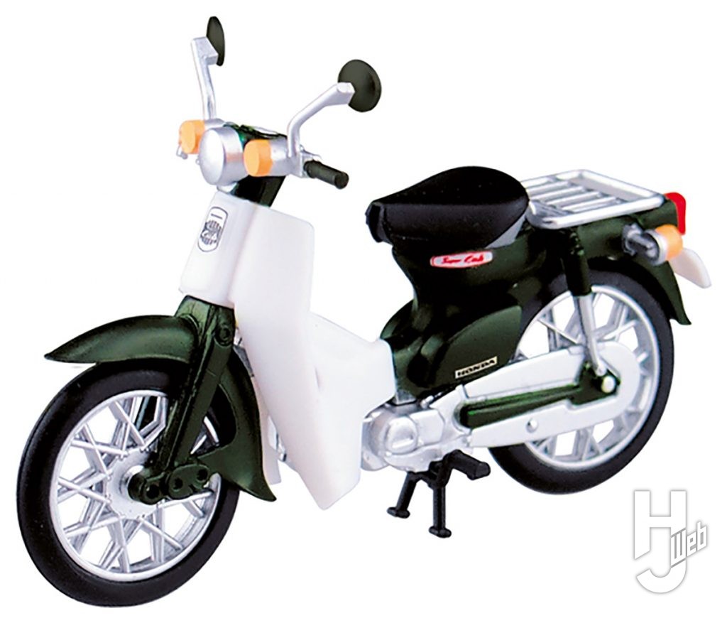 ダイキャスト製からカプセルアイテムまで！スーパーカブ完成品アイテム