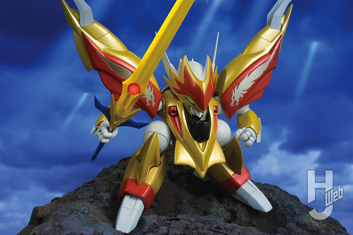 魔神英雄伝ワタル2】HG龍星丸を重厚感のある金属色、懐かしい