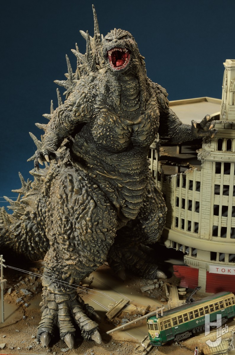 ゴジラ-1.0 ディオラマ】一番くじの「ゴジラ（2023）」で劇中のシーン