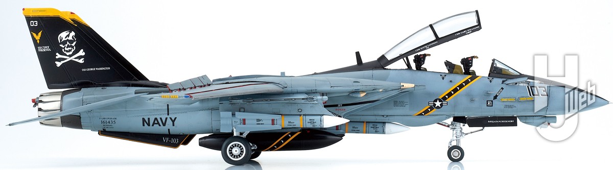 F-14Bトムキャット」がグレートウォールホビーから1/48スケールで登場