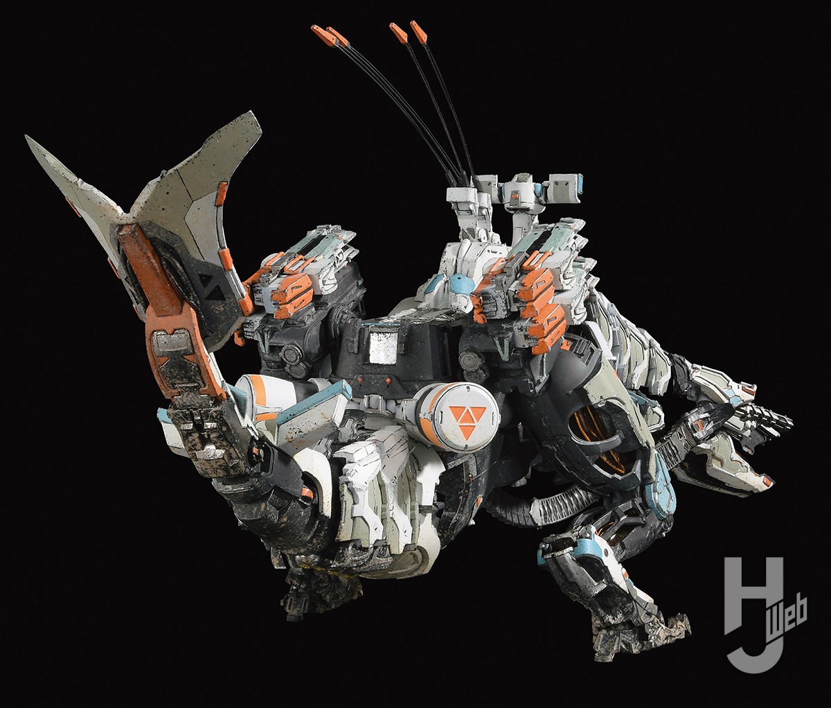 超大型機械獣「サンダージョー」が全長38cmのビッグサイズでプラキット