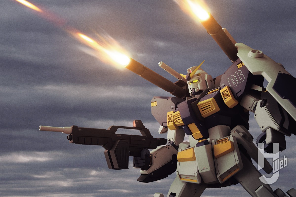 RX-78-6 ガンダム6号機」をMGベースでスクラッチ製作！エポパテやプラ