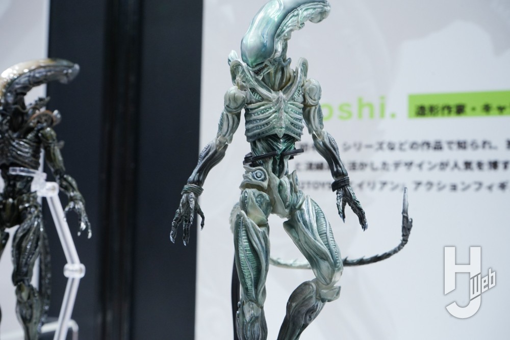 Yoshi氏、藤本圭紀氏が原型を務める『エイリアン』フィギュアの彩色