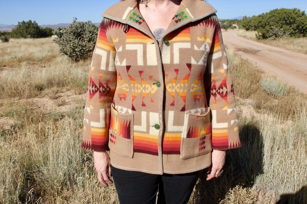 1970s Wool Southwestern Pendleton Jacket – Honeywood