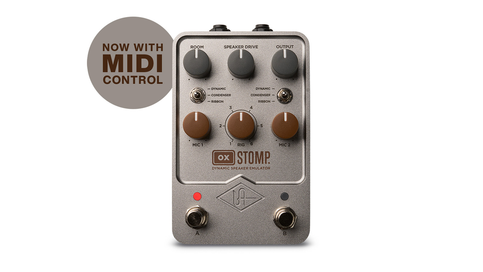 UAFX OX Stomp Dynamic Speaker Emulator - Universal Audio | Hookup