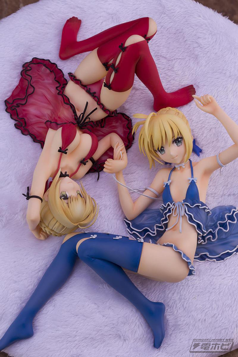 Fate/EXTELLA』ネロ＆アルトリアがセクシーすぎる姿でアルファマックス
