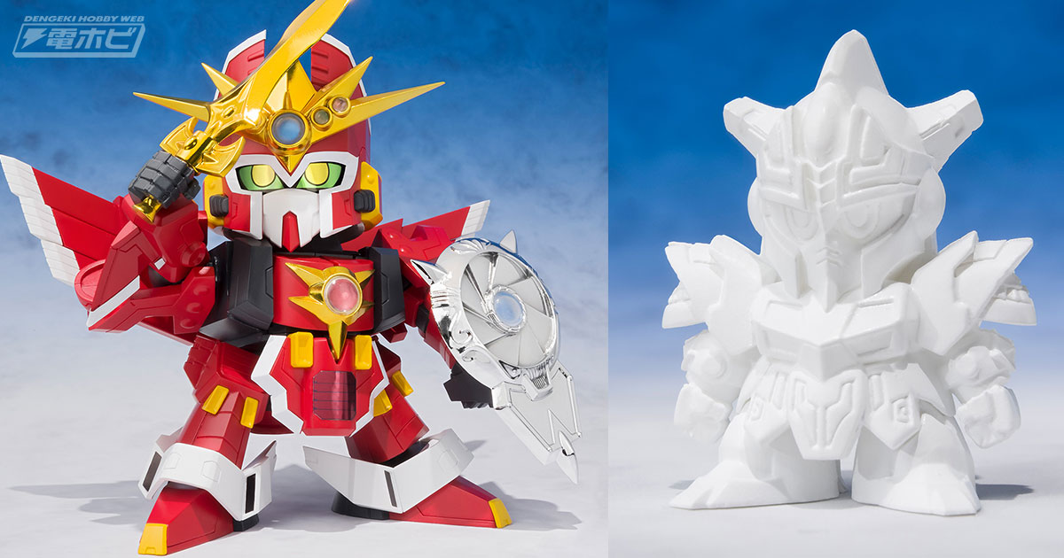 SDガンダム外伝』機甲神エルガイヤーが最新技術の造形・ギミックを携え