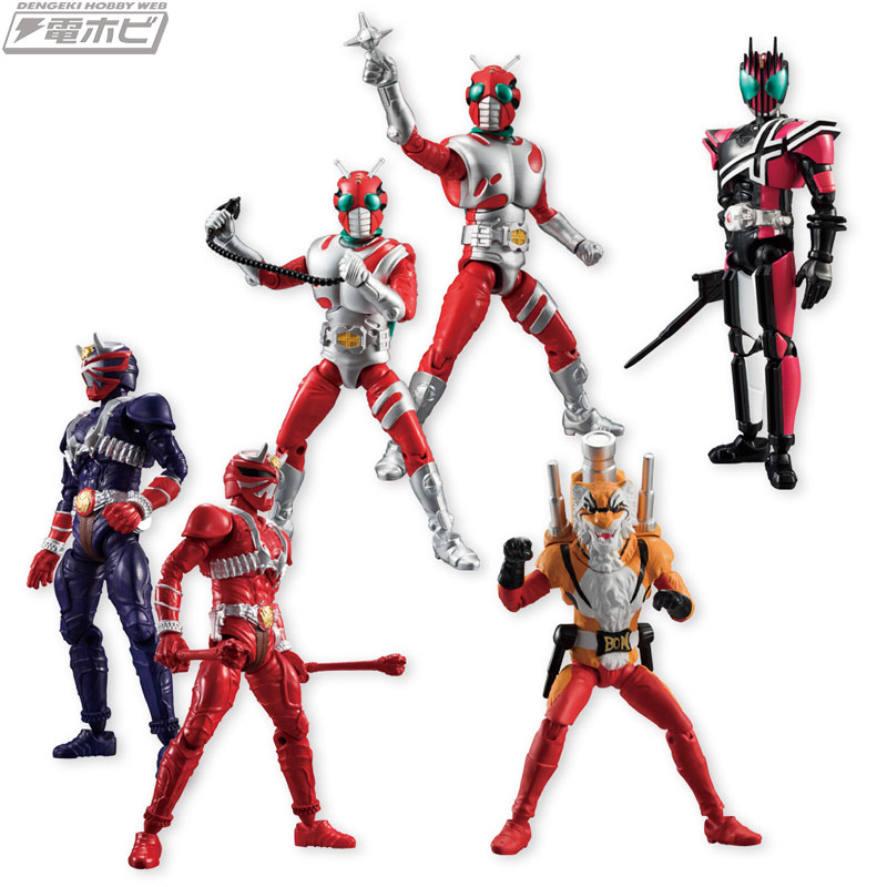 食玩「SHODO仮面ライダーVS」シリーズ第8弾に「ZX」をはじめ新ライダー