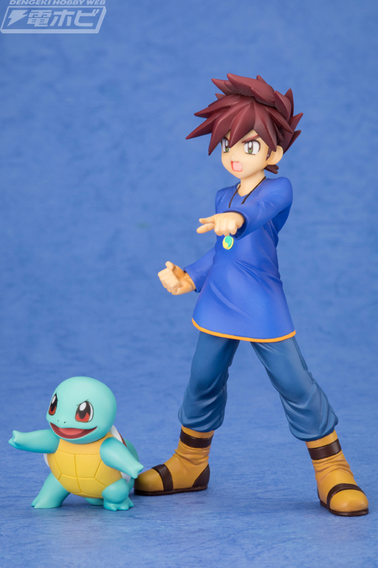 ポケモン』シゲル＆カメックスが熱いバトルシーンを想起させる力強い姿