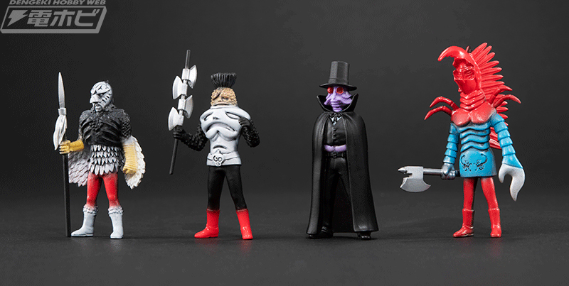 LED内蔵で瞳が鋭く光る!!『仮面ライダーX』キングダークがあの印象的な