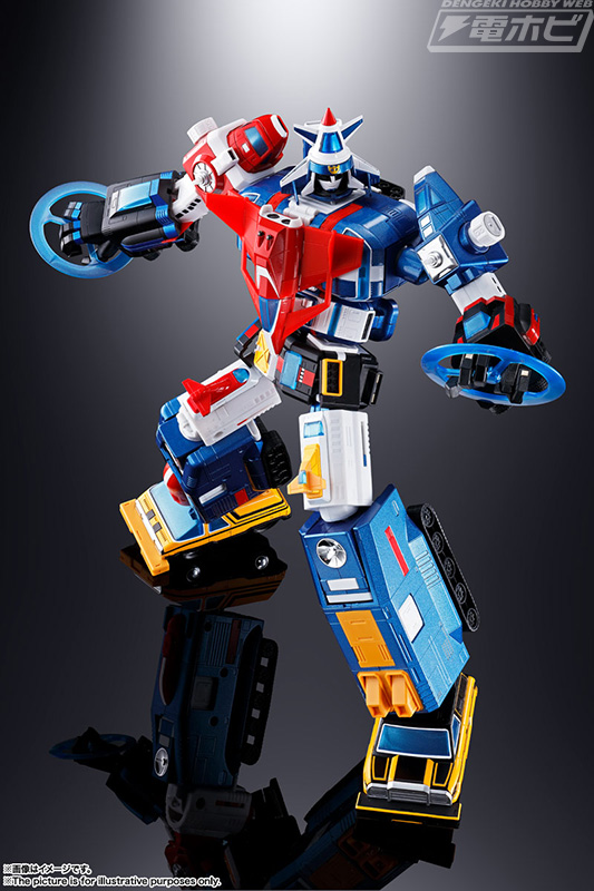 15体合体を実現！「超合金魂 GX-88 機甲艦隊ダイラガーXV」が登場！5体