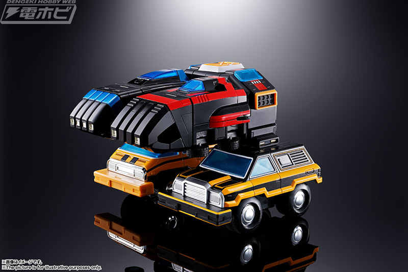 15体合体を実現！「超合金魂 GX-88 機甲艦隊ダイラガーXV」が登場！5体