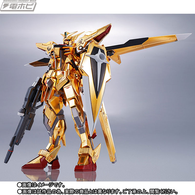 ガンダムSEED DESTINY』オオワシを装備したアカツキがMETAL ROBOT魂に