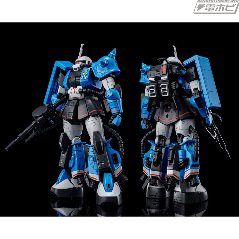 機動戦士ガンダムMSV-R』ユーマ・ライトニング専用ザクIIがRGガンプラ