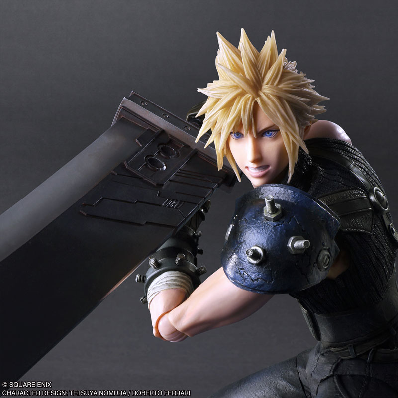 FF7R』新パーツが付属したクラウド、ユフィが可動フィギュア「PLAY
