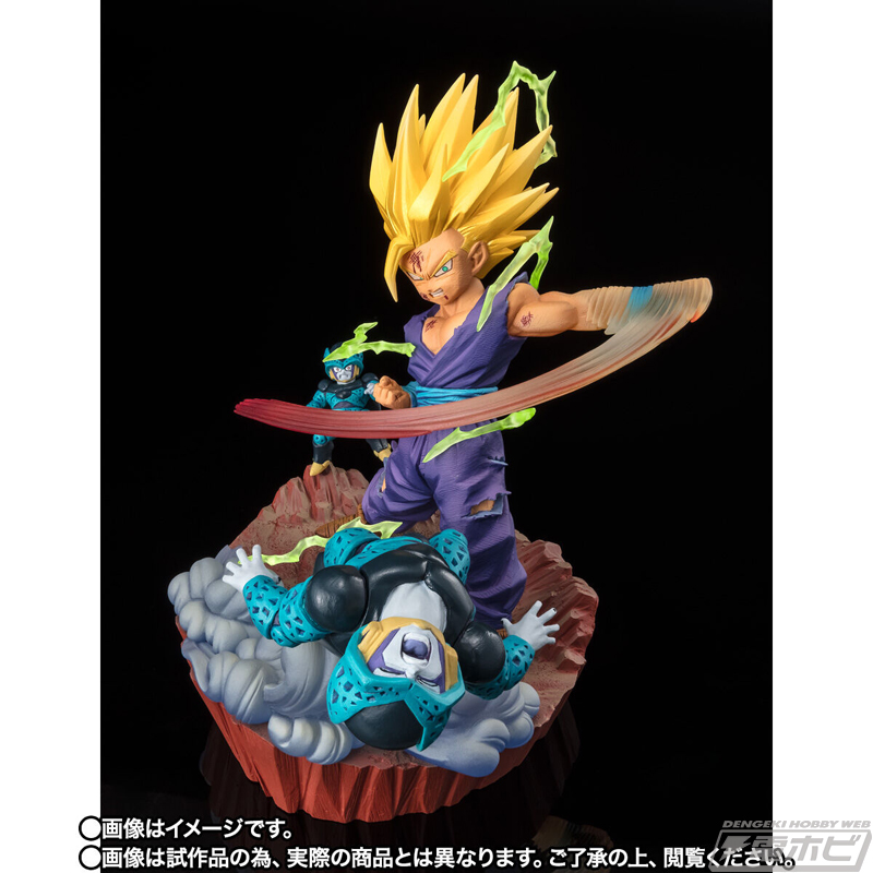 ドラゴンボールZ』セルジュニアを圧倒するスーパーサイヤ人2孫悟飯が