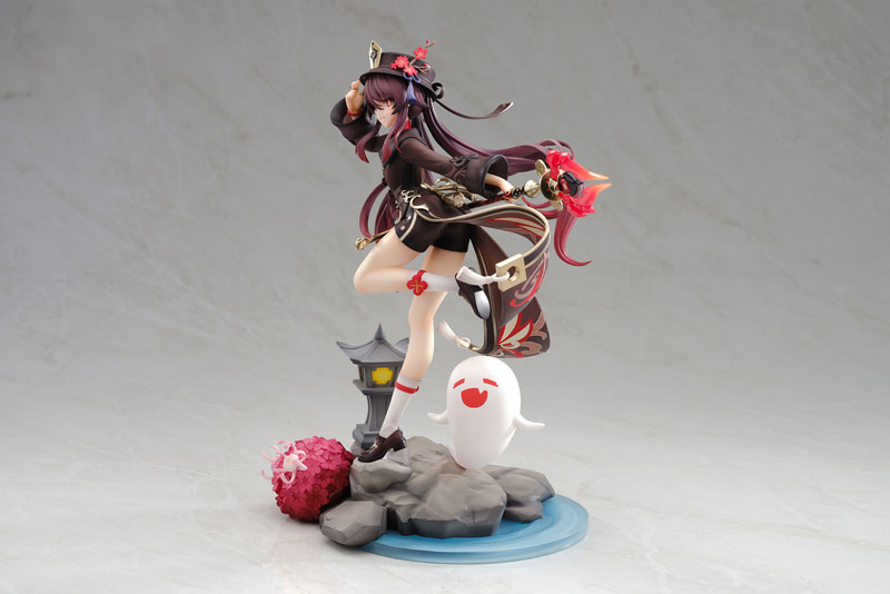 スラっと伸びる美脚にも注目！『原神』胡桃が雪晴梅香Ver.でフィギュア