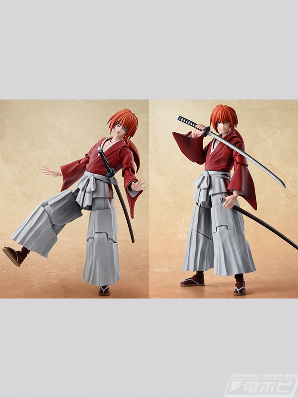 るろうに剣心 －明治剣客浪漫譚－』緋村剣心がS.H.Figuartsで