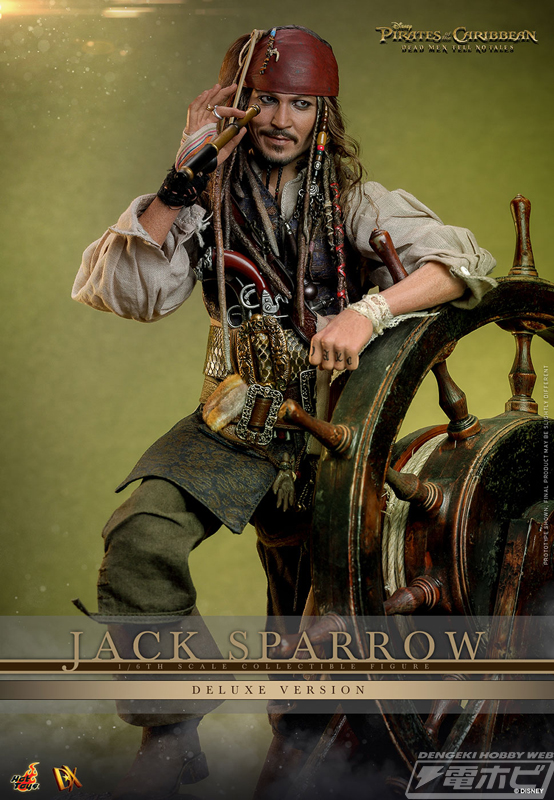 パイレーツ・オブ・カリビアン』ジャック・スパロウの最新可動