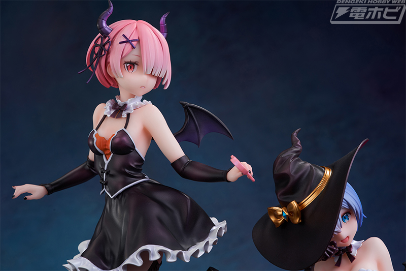 Re:ゼロから始める異世界生活』レム、ラムが魔法使い風の衣装に身を