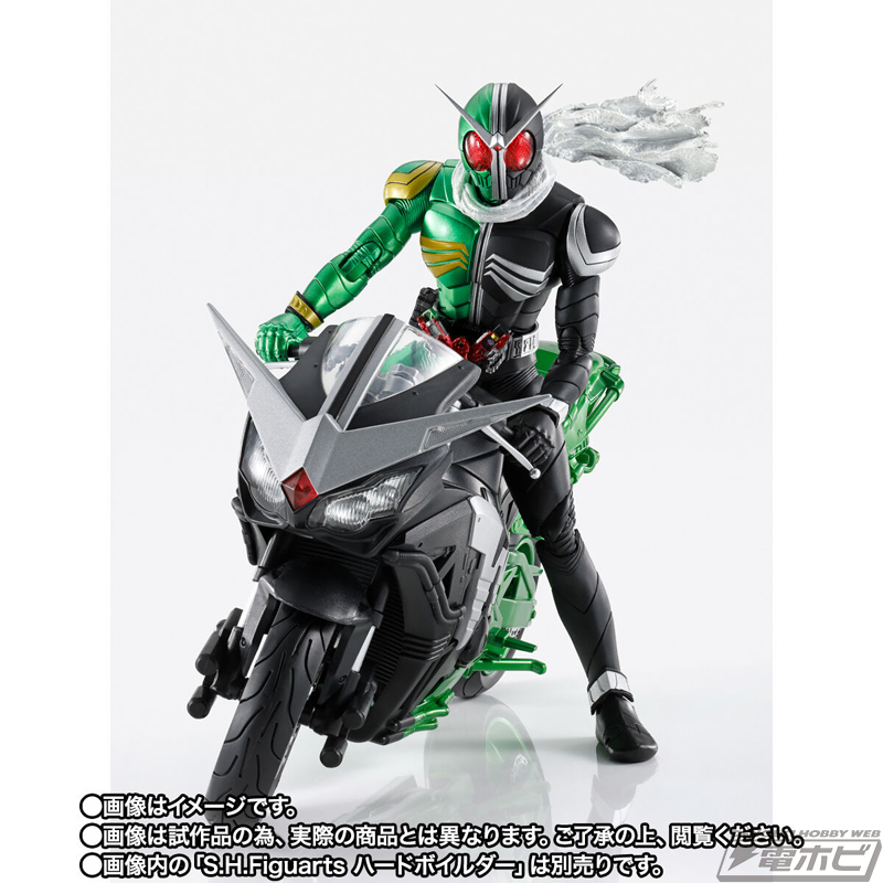 S.H.Figuarts（真骨彫製法） 仮面ライダーW サイクロンスカル」とBlu