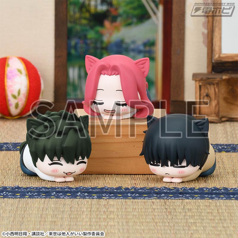 TVアニメ『来世は他人がいい』の“おひるねこ”ミニフィギュアがセガ