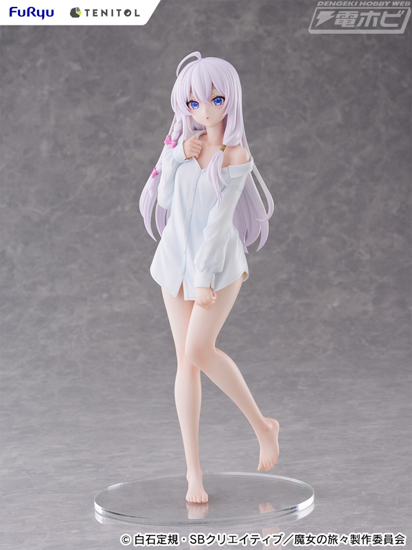 魔女の旅々』シャツ姿のイレイナがTENITOL TALLでフィギュア化！ゆるっ